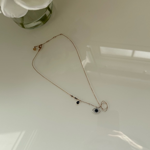 Swarovski Evil Eye Pendant & Hamsa Hand Pendant (SOLD SEPARATELY) - Picture 3 of 5